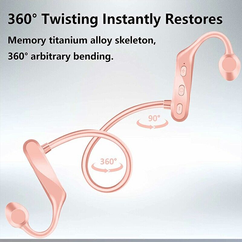 Conduction Earphones Wireless Bluetooth Headset Sport Waterproof Headphones