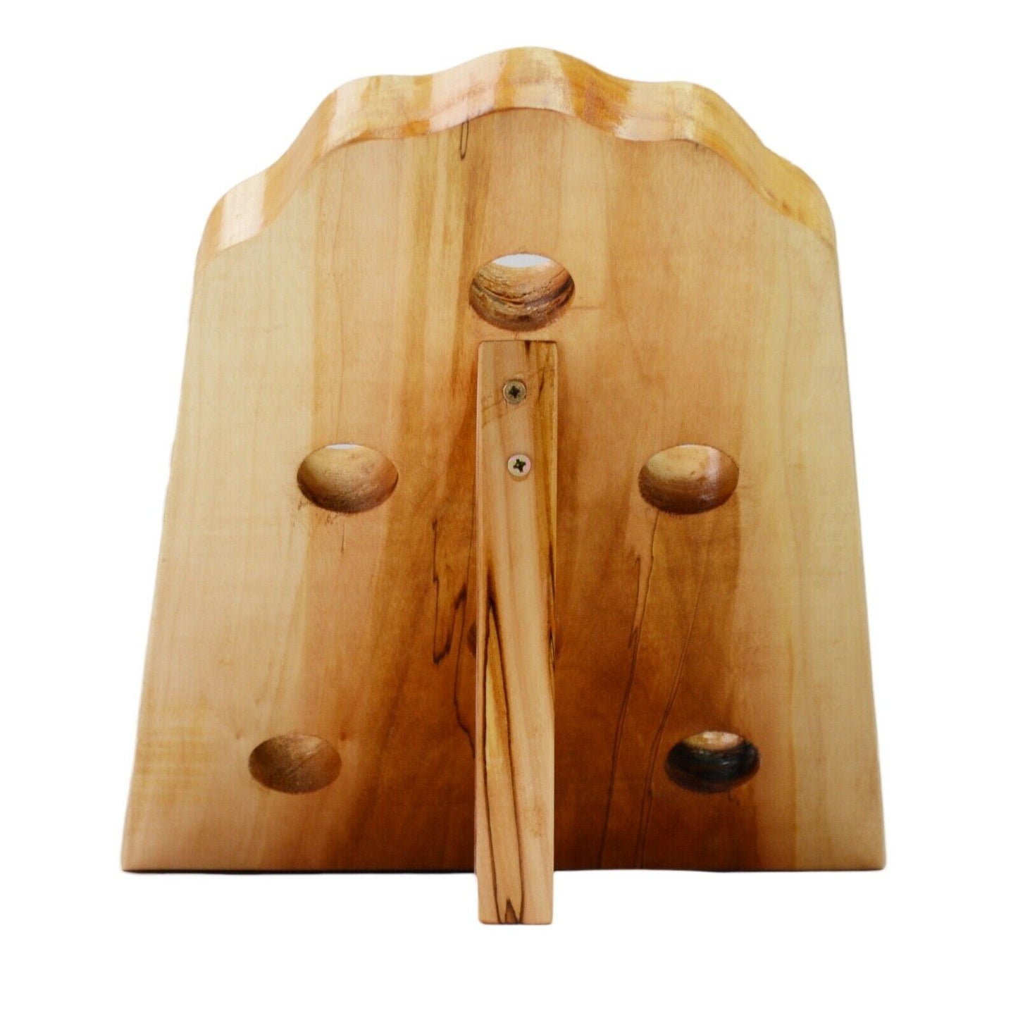 Handmade Wooden Wine Rack Holder Floor Stand Standing Holds 6 Bottles