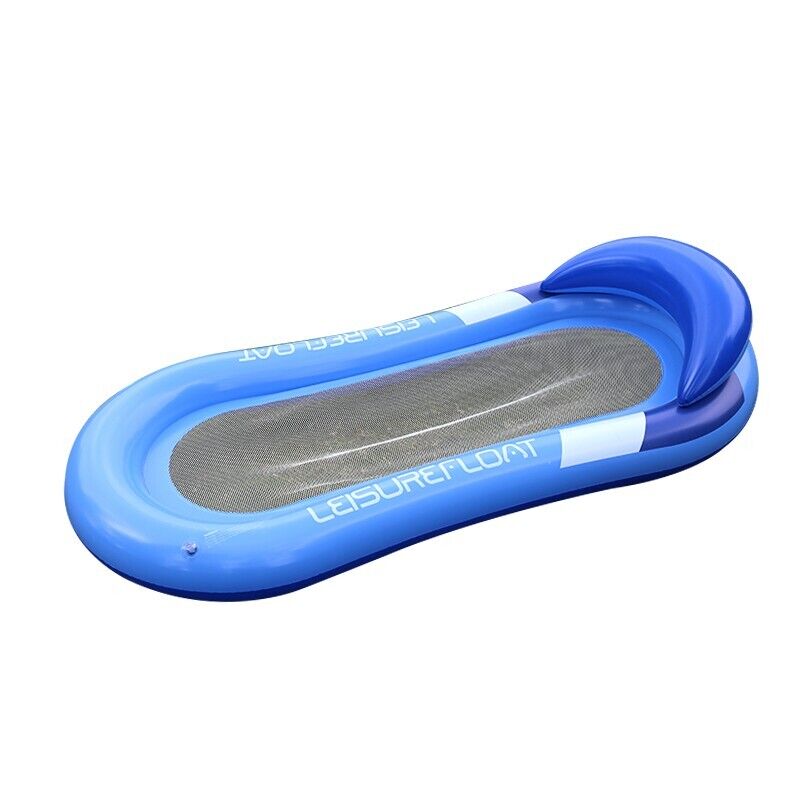 Inflatable Floating Water Hammock Pool Lounger Swimming Mattress Beach Recliner