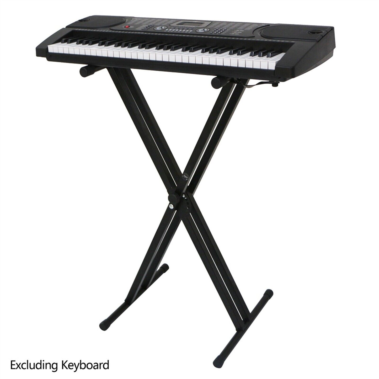 Sturdy Basic Keyboard Stand - Adjustable & Durable for Pianos & Keyboards Glarry