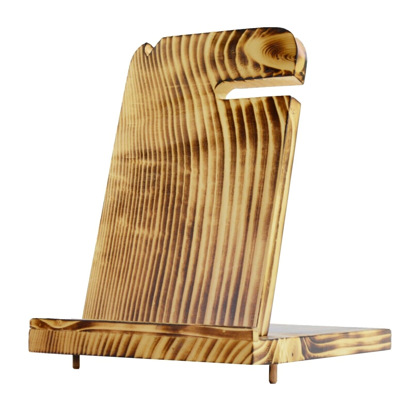 Wood Phone Docking Station - Desk Organizer - Key Holder - Wallet Stand - Watch