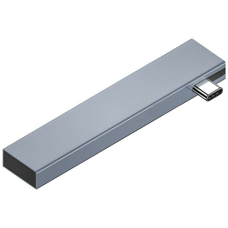 USB 3.0 Ultra Slim 4 Port Hub - Type A/C to 1 USB 3.0 + 3 x USB 2.0 Metal Shell