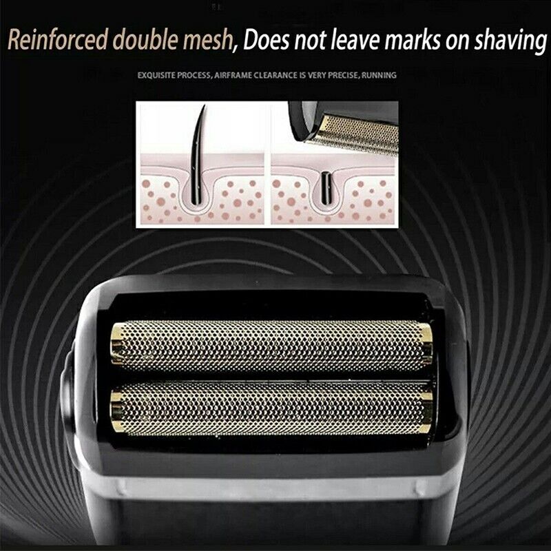 Men's Waterproof Reciprocating Razor Shaver Cordless Electric USB Rechargeable
