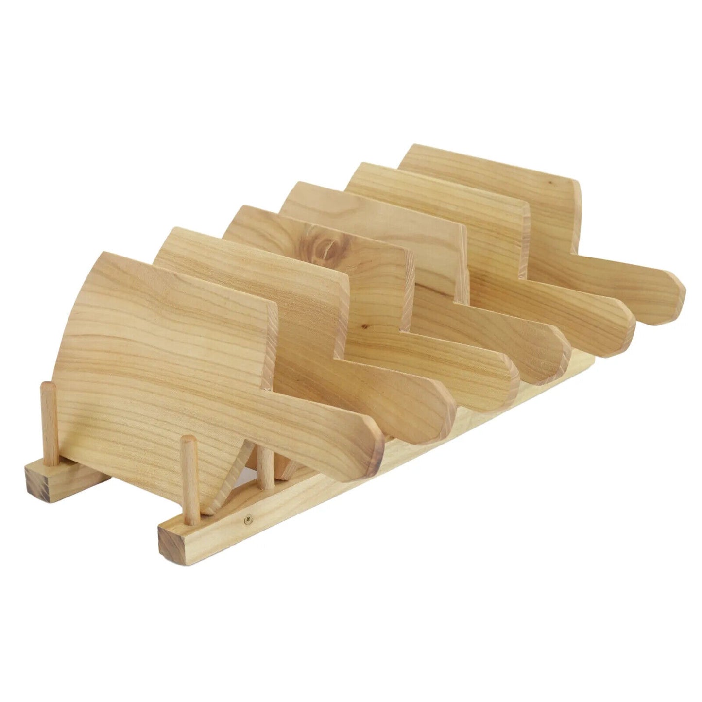 Eco Friendly Wooden Dish Plate Cupboard Rack Holder Storage Drying Kitchen