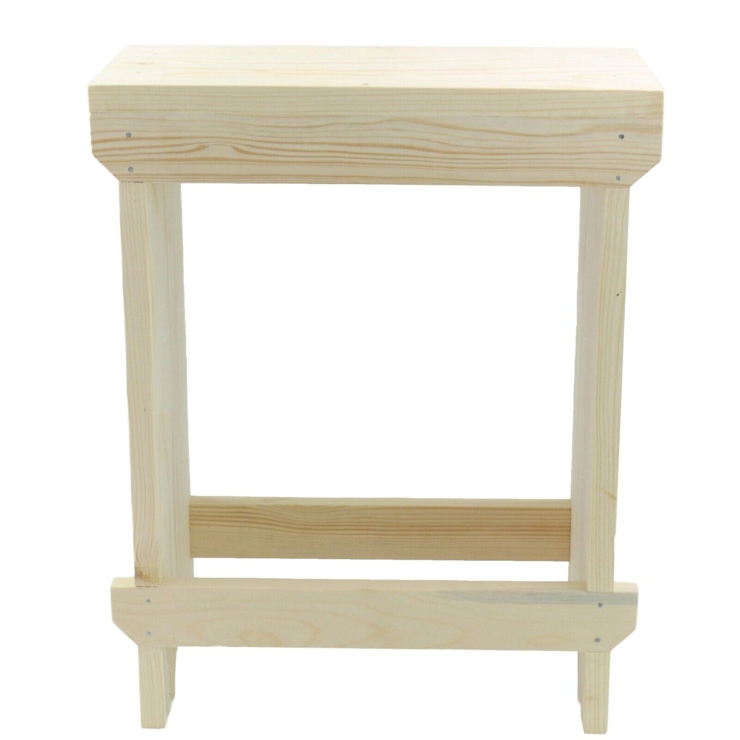 Handmade Rustic Primitive High Chair Breakfast Kitchen Bar Stool Seat Shabby