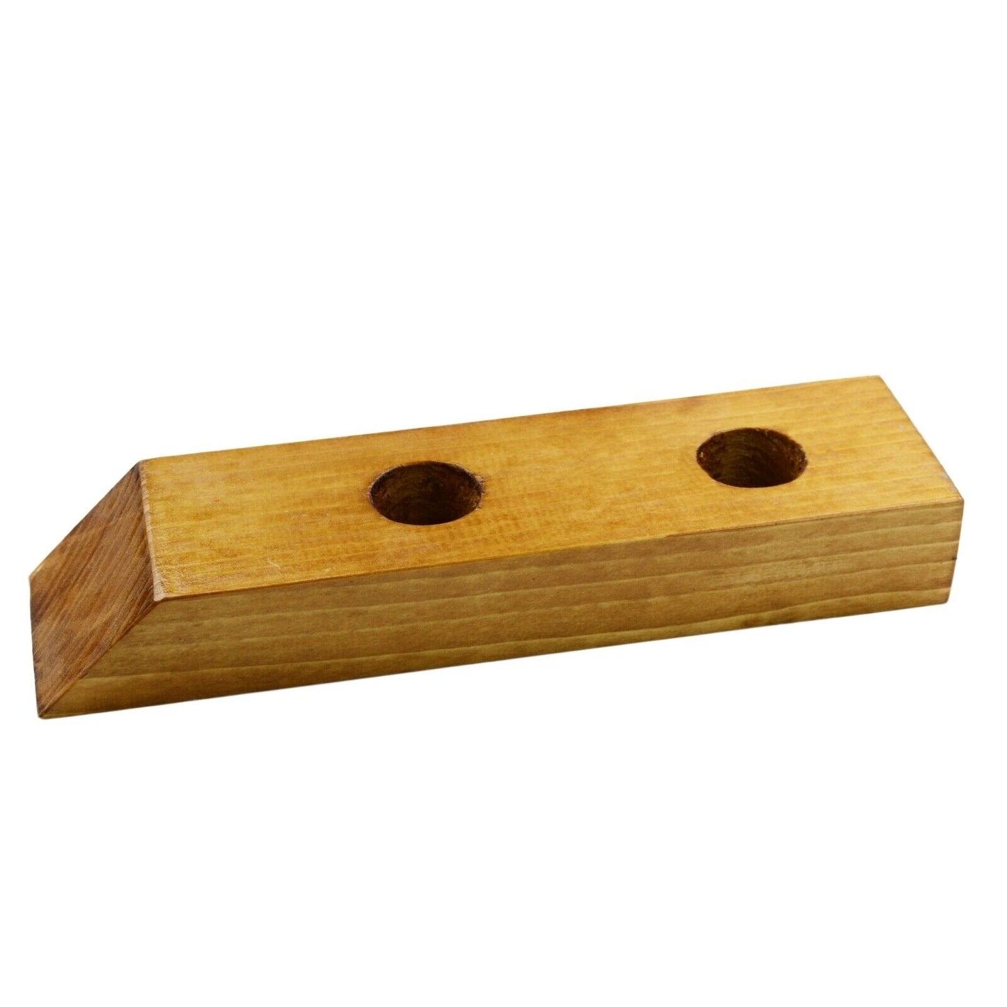 Wooden Wine Rack | Bottle Holder | Free Floating Standing | Natural Wood
