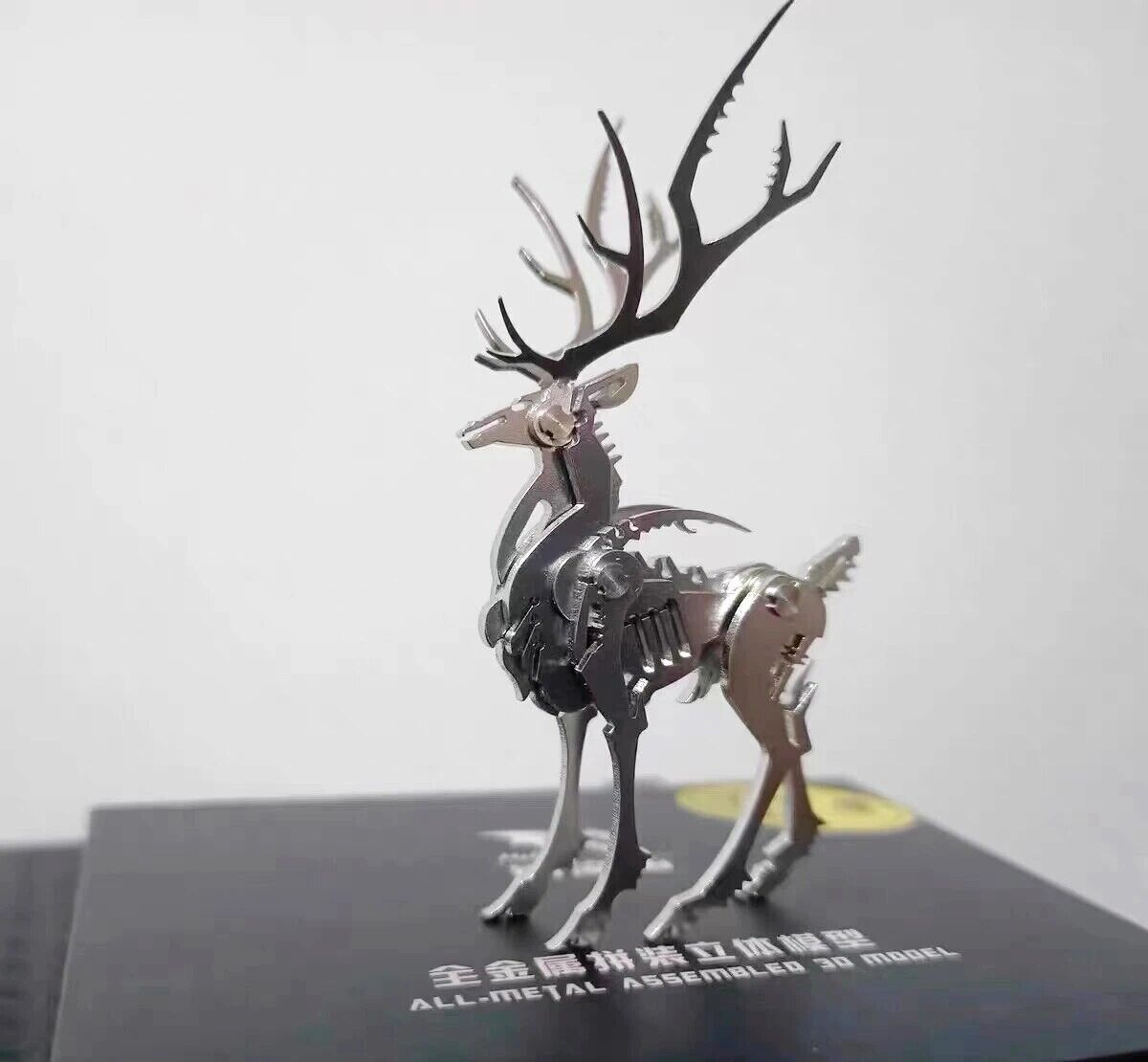 3D Metal Model Kits Deer 3D Puzzle Adult Punk Steampunk Mechanical Building Kit