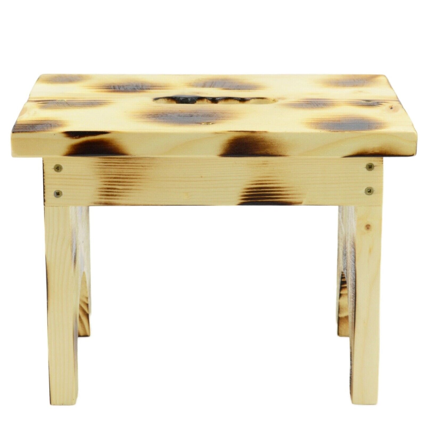 Kids Colourful Solid Wood Wooden Eco Friendly Stool Child Toddler Children