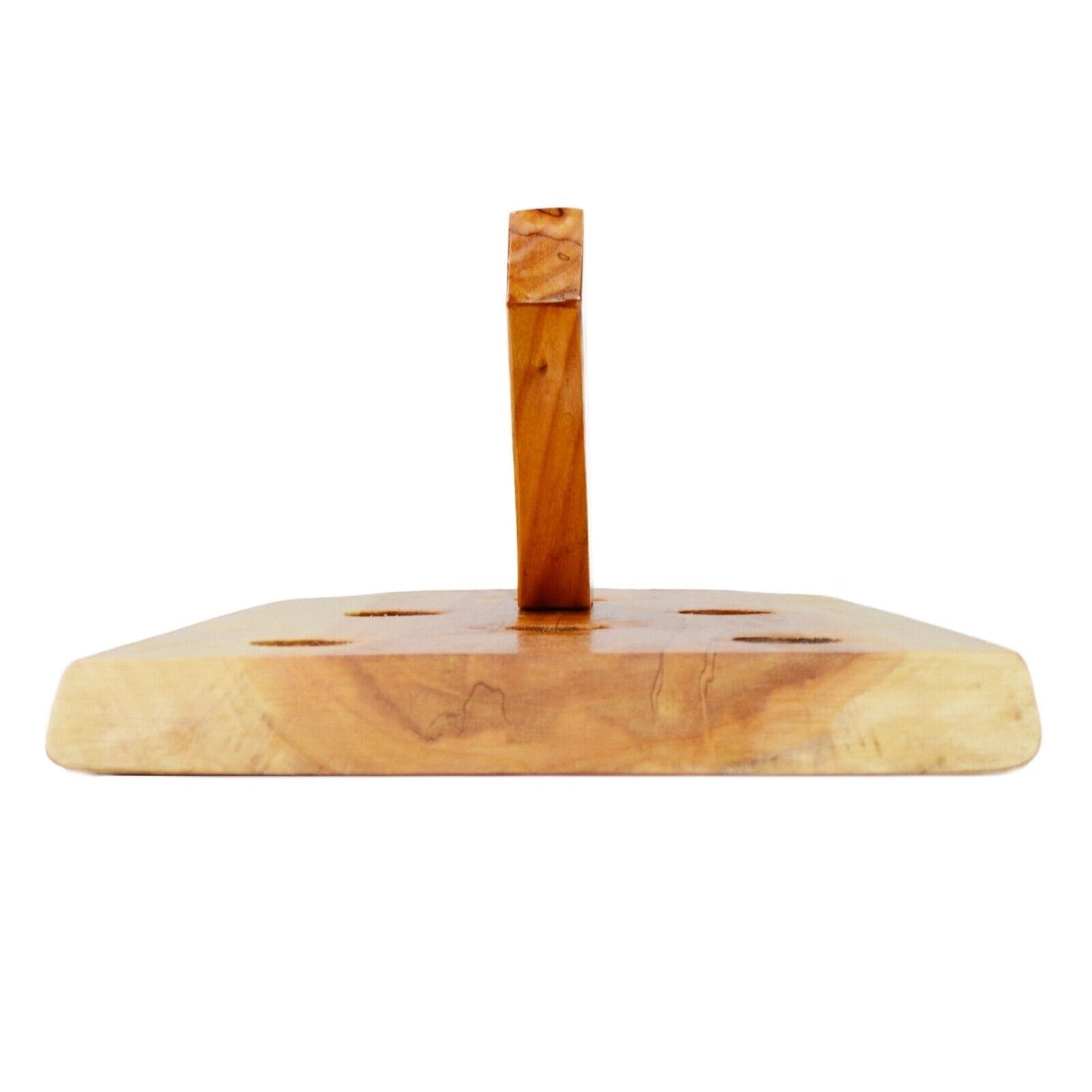 Handmade Wooden Wine Rack Holder Floor Stand Standing Holds 6 Bottles