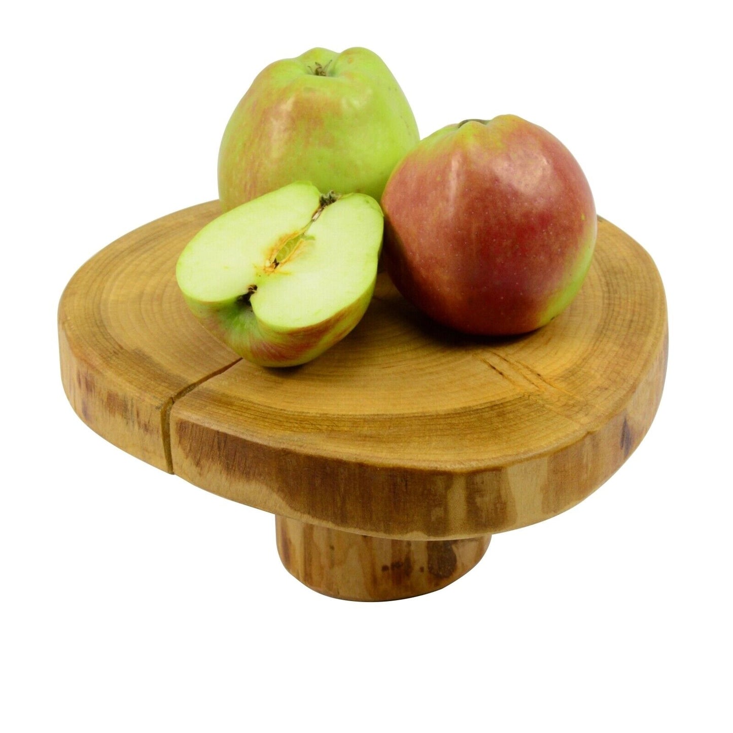 Handcrafted Natural Cake stand Wooden Slice Fruit Cupcake platform Cake Display