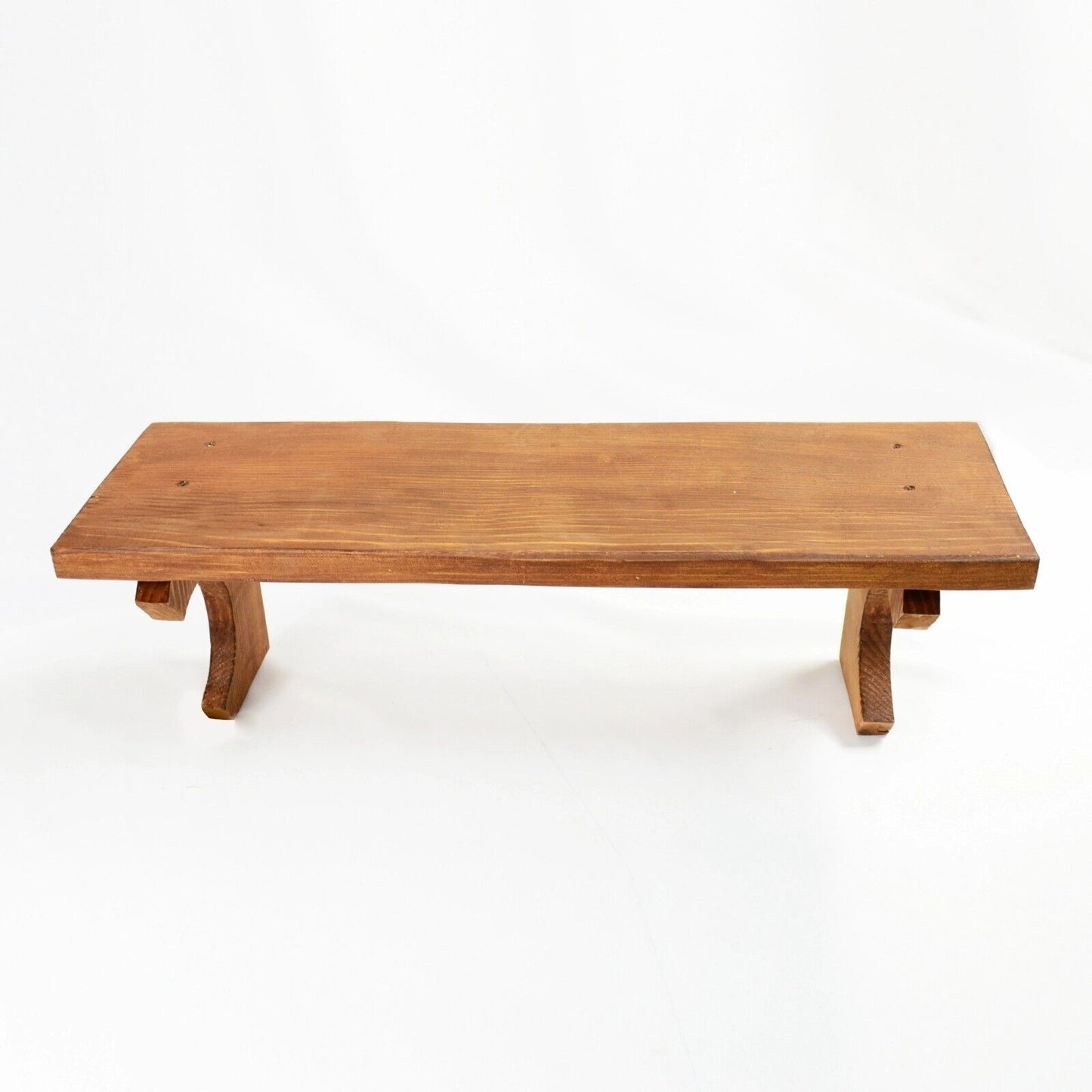 UK Large Rustic Handmade Wall Floating / Freestanding Shelf Wooden Shelving Unit