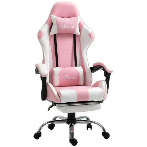 Gaming Chair Recliner Swivel Office Ergonomic Lumber PC Computer Desk Chairs