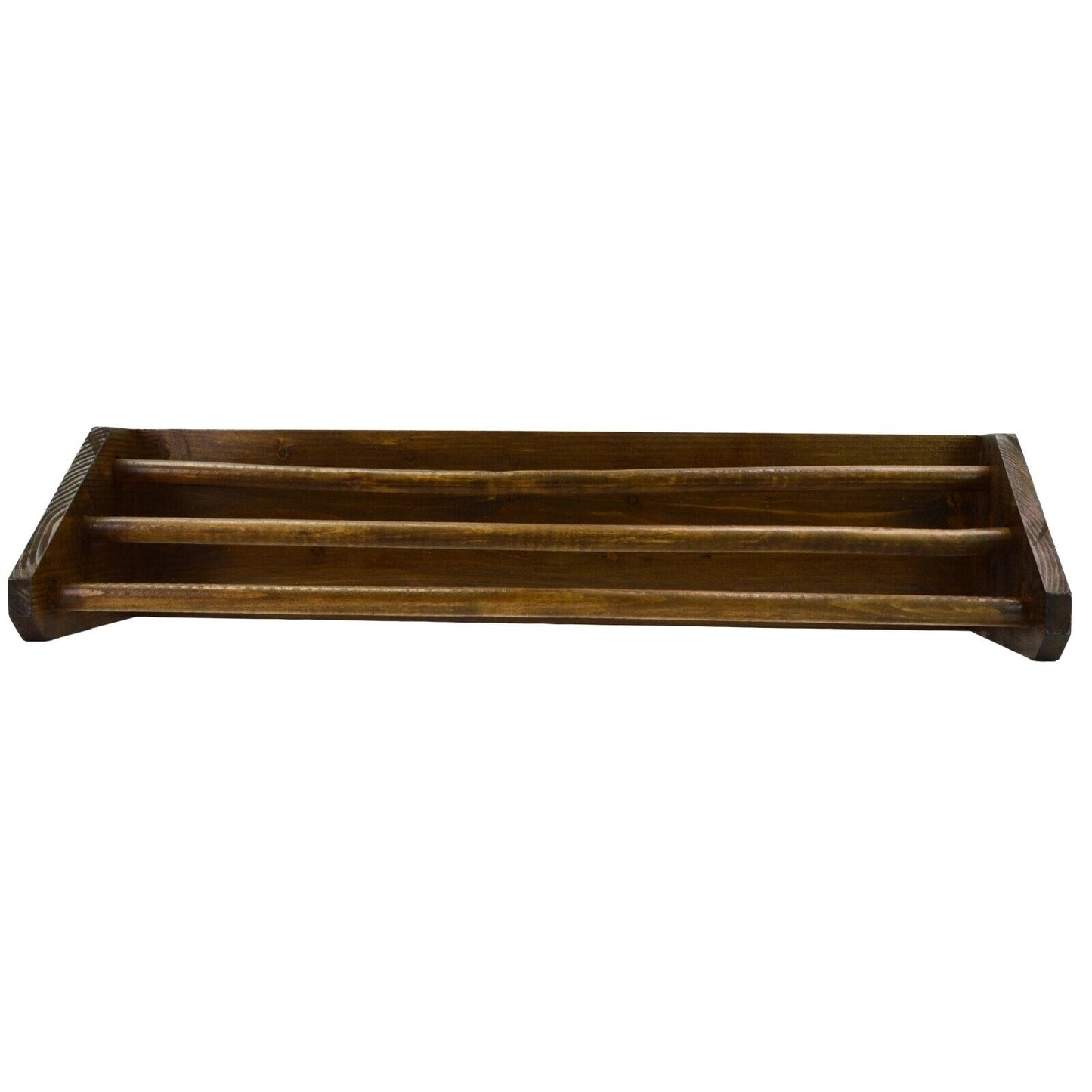 Large 3 Tier Bathroom Towel Rail, Bathroom Wooden Towel Rack Handmade Storage