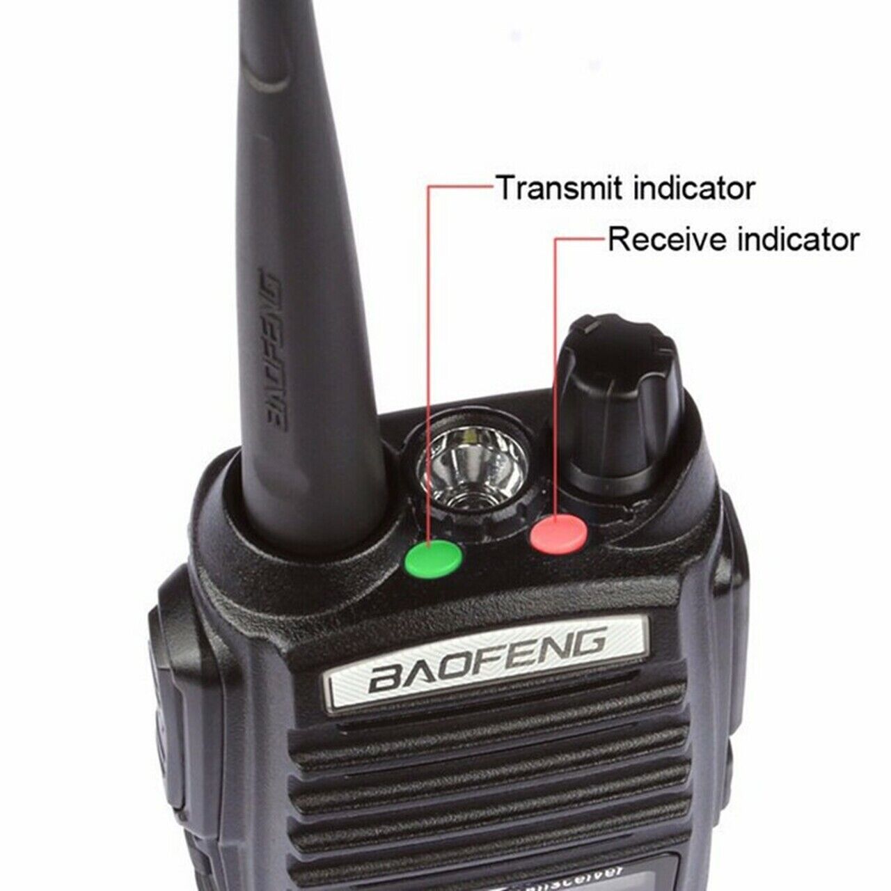 Upgraded BAOFENG UV-82 8W High Power Dual Band VHF/UHF Walkie Talkie + Earpiece