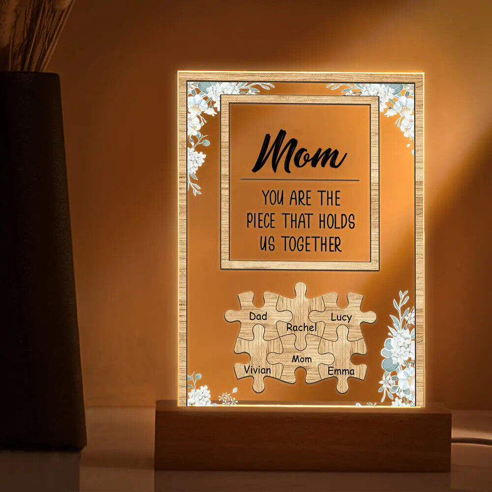 Personalised Puzzle Pieces Name Dad You Are the Piece that Holds Us Together