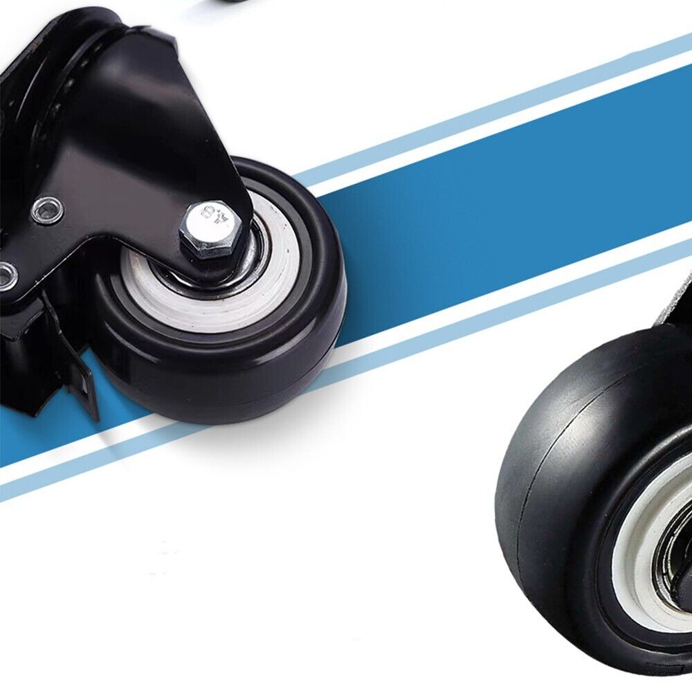 4 X Heavy Duty Swivel Castor Wheels Trolley 50mm Furniture Casters PU 200kg