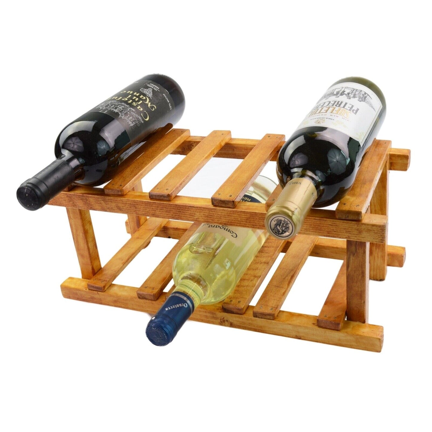 100% Solid Wood Wine Rack/ Home Grape Wine Holder Shelf Cabinet/Bottle Rack