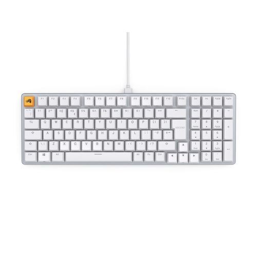 Glorious GMMK 2 65% 96% RGB USB Mechanical Gaming Keyboard UK ISO - Black /White