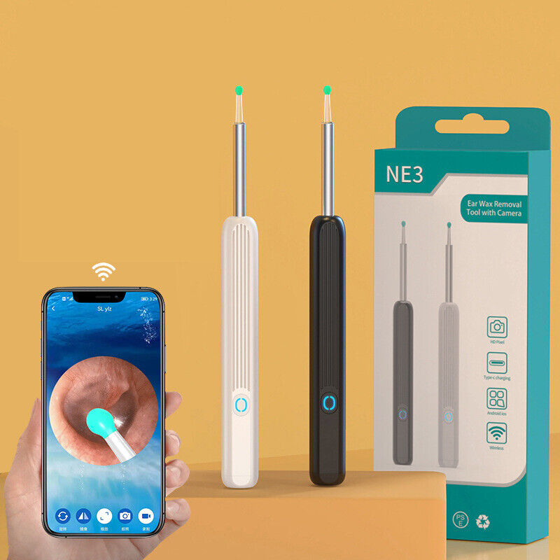 HD Ear Wax Removal Visual Endoscope Otoscope HD Camera Wireless Ear Cleaner Tool