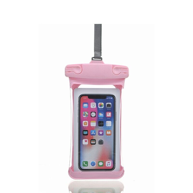 7.2 inch Universal Waterproof Phone Pouch Glowing Bag Multiple Colours