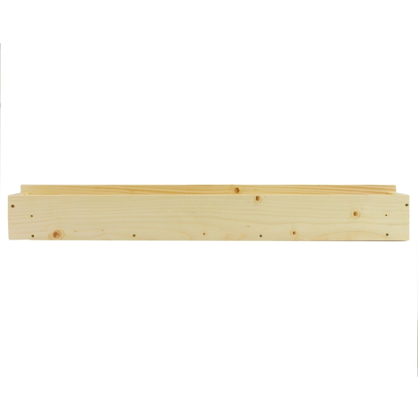 Wooden Shoe Rack Storage Floating Stand Organiser Shelf Unit Wall Mounted Pine