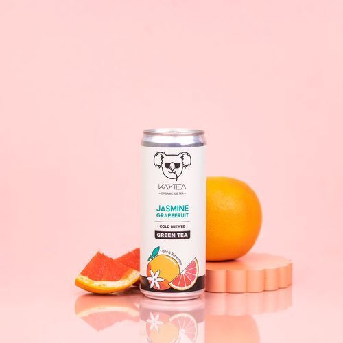 Organic Cold Brew Ice Tea Infusion Tropical Flavours 12 Pack of 330ml Cans