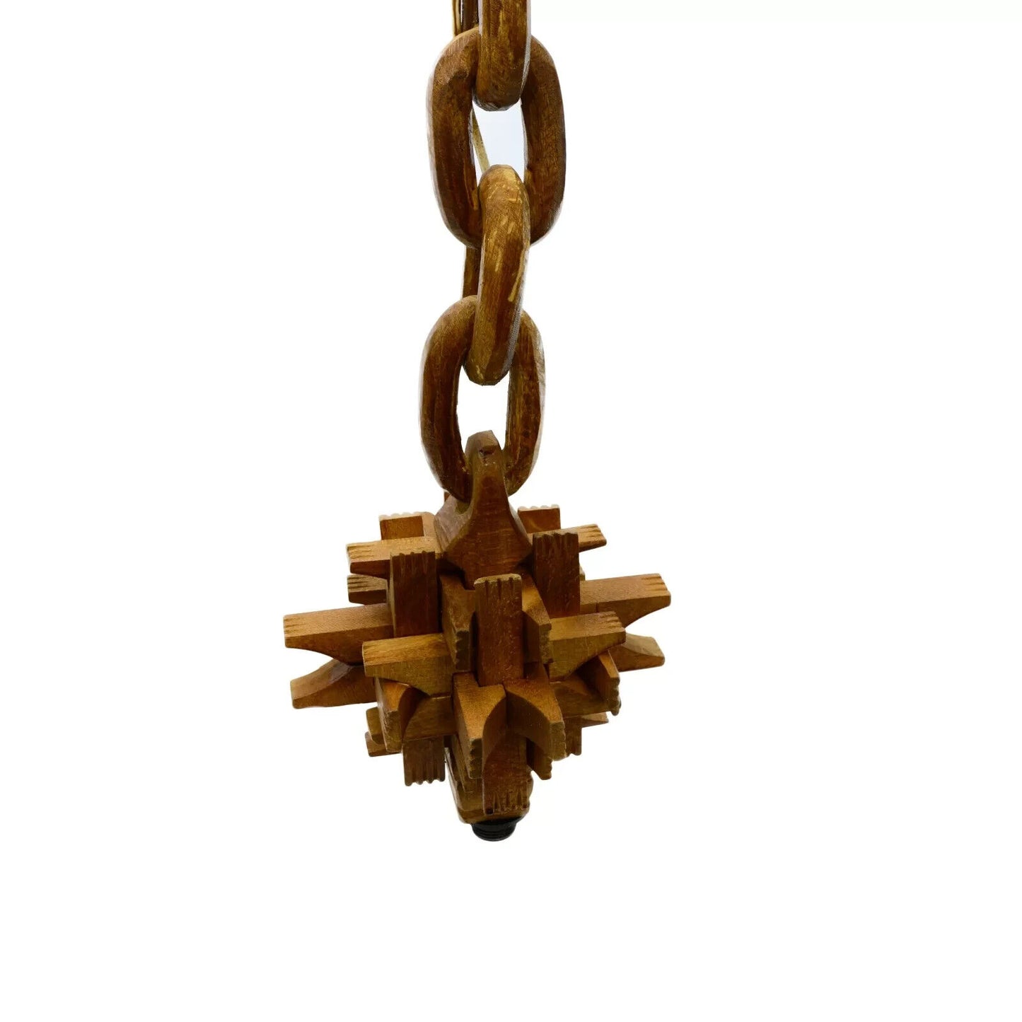 Ceiling Pendant Lamp Solid Wood Ceiling Pendant Chandelier Wooden Lampshade