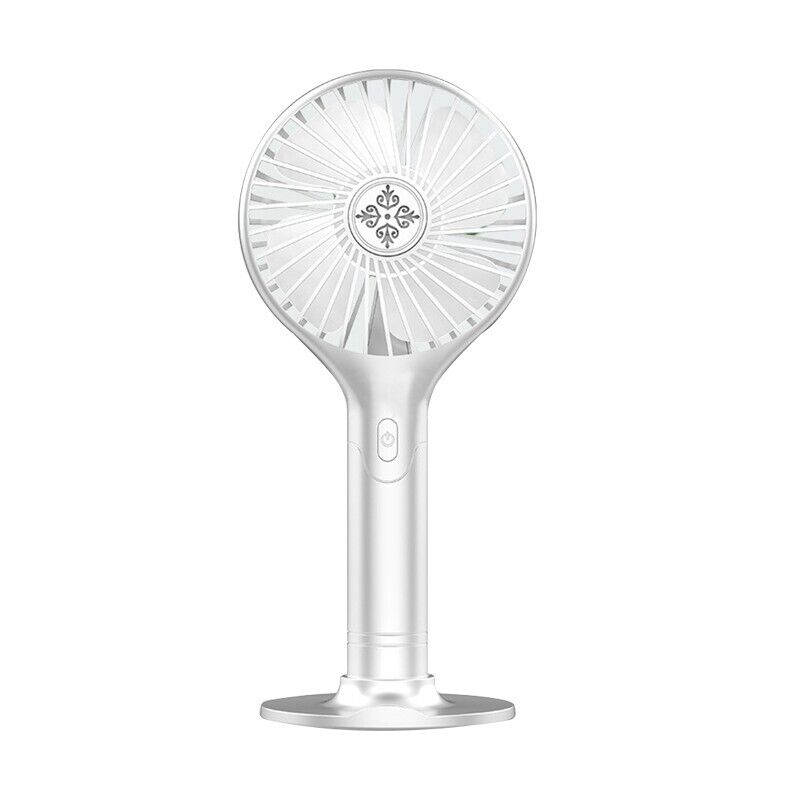 Portable Hand-held Folding Cooling Desk Fan Mini Cooler USB Charging Long Lastin
