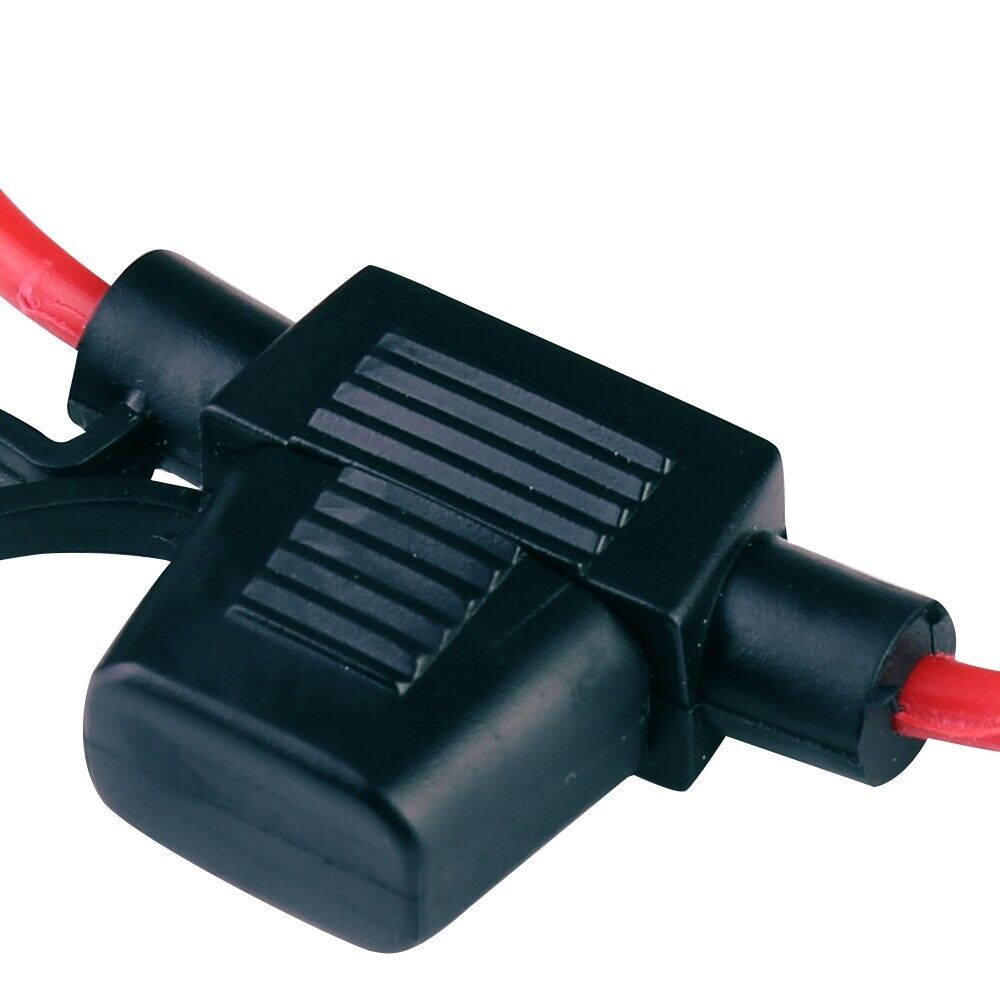 5 Pcs Inline Fuse Holder to Accept 12V 30A Mini Blade Fuses Splash Proof Car Van