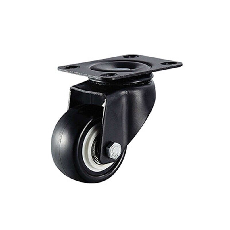 4 X Heavy Duty Swivel Castor Wheels Trolley 50mm Furniture Casters PU 200kg