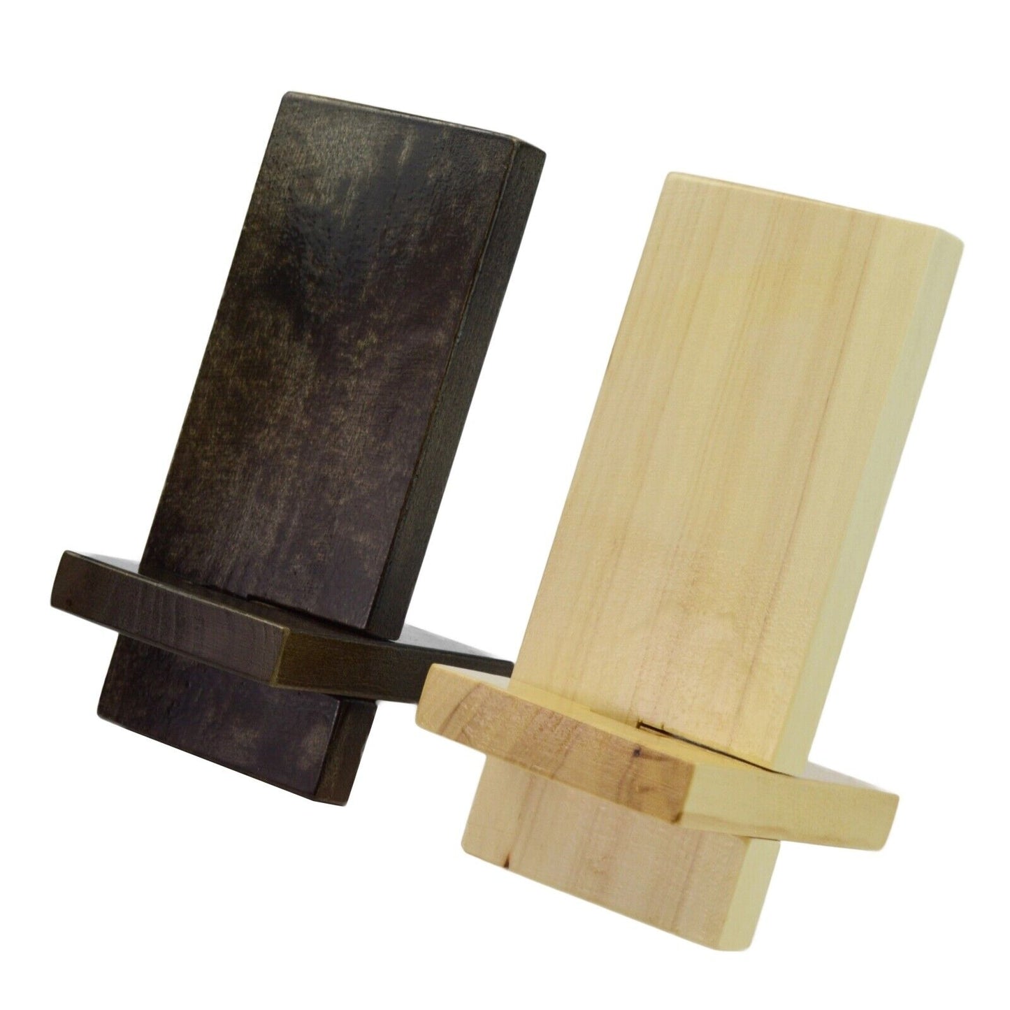 Handmade Wood Natural Dock Stand Holder For Apple iPhone iPad Phones Samsung