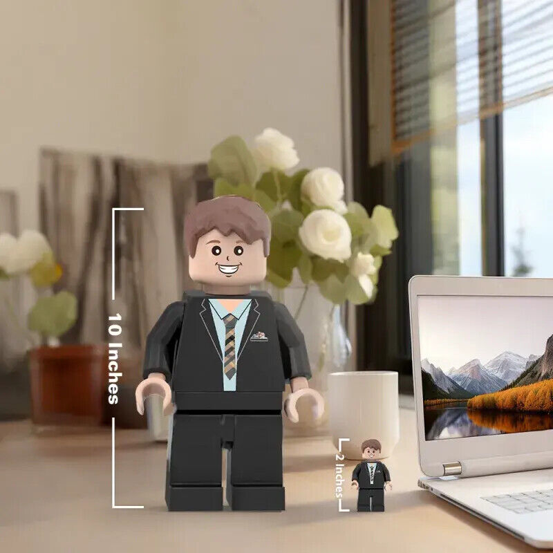 Personalized 3D Print Custom Giant Minifigs Photo Giant Minifigs Turn Your Photo
