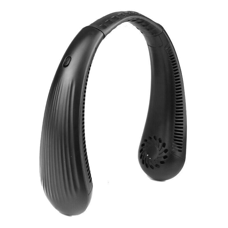 Portable Hanging Neck Fan Bladeless Hands Free Fan with 3 Speeds Rechargeable