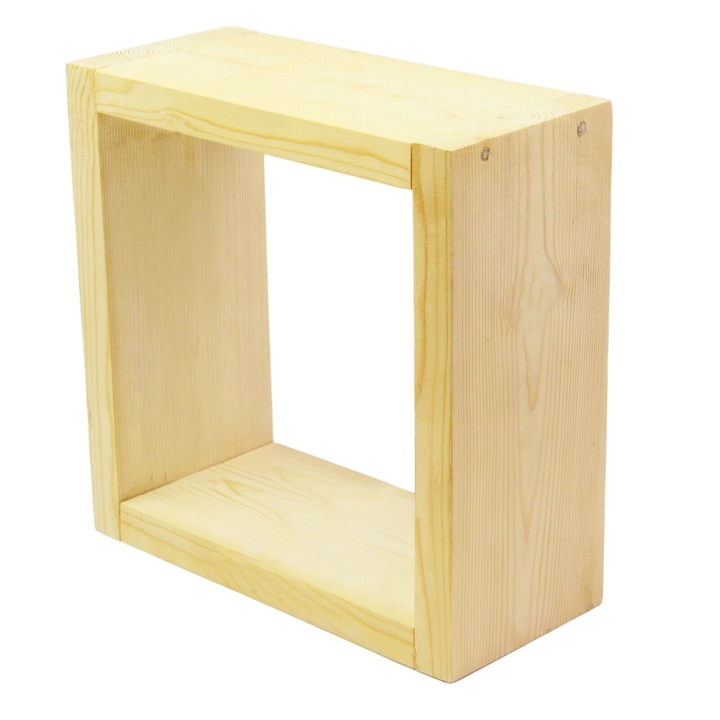Cube Storage Shelf Wall Mounted Wooden Hanging Bookcase Display Shelving Unit