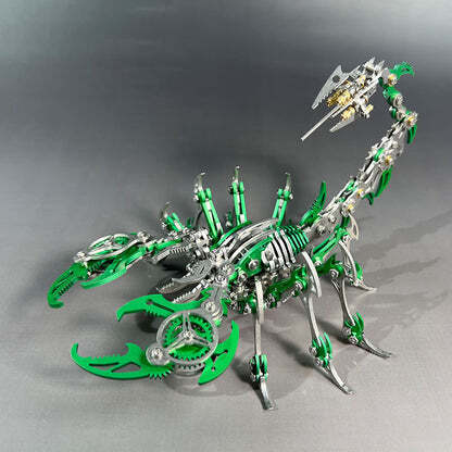 3D Puzzle Scorpion Steampunk Mechanical Creature Assembly Model Kit Adult Gifts