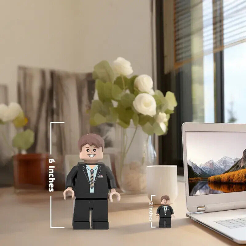 Personalized 3D Print Custom Giant Minifigs Photo Giant Minifigs Turn Your Photo