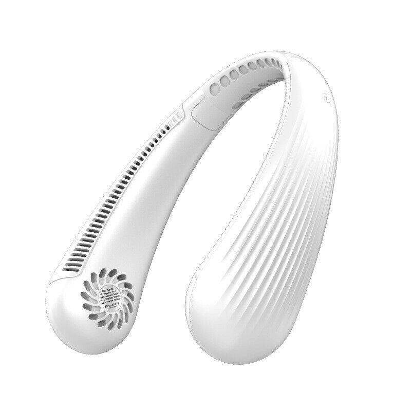 Portable Hanging Neck Fan Bladeless Hands Free Fan with 3 Speeds Rechargeable