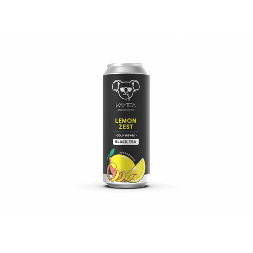 Organic Cold Brew Ice Tea Infusion Tropical Flavours 12 Pack of 330ml Cans