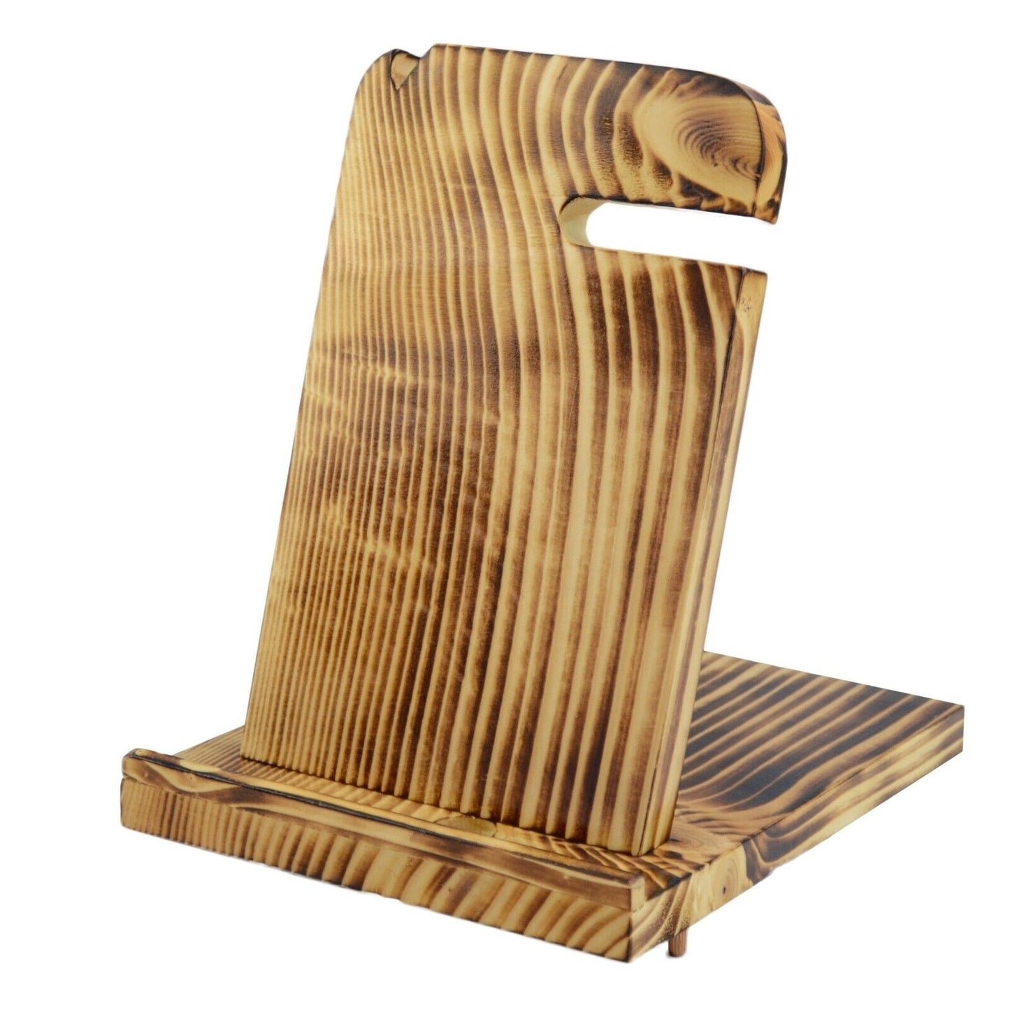 Wood Phone Docking Station - Desk Organizer - Key Holder - Wallet Stand - Watch