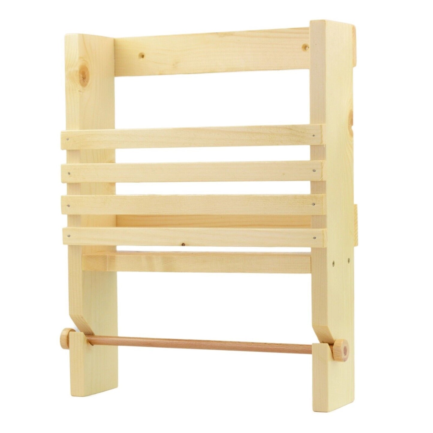 Rustic Handmade Bathroom Wall Floating Shelf Wooden Storage Shelving Unit Eco