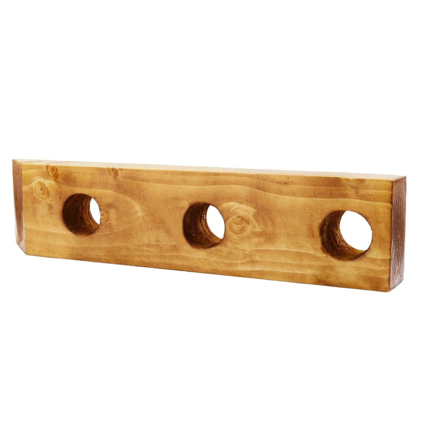 Wooden Wine Rack | Bottle Holder | Free Floating Standing | Natural Wood