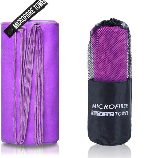 Microfiber Towel Sport Bath Gym Quick Drying Travel Swimming Camping Beach Towel