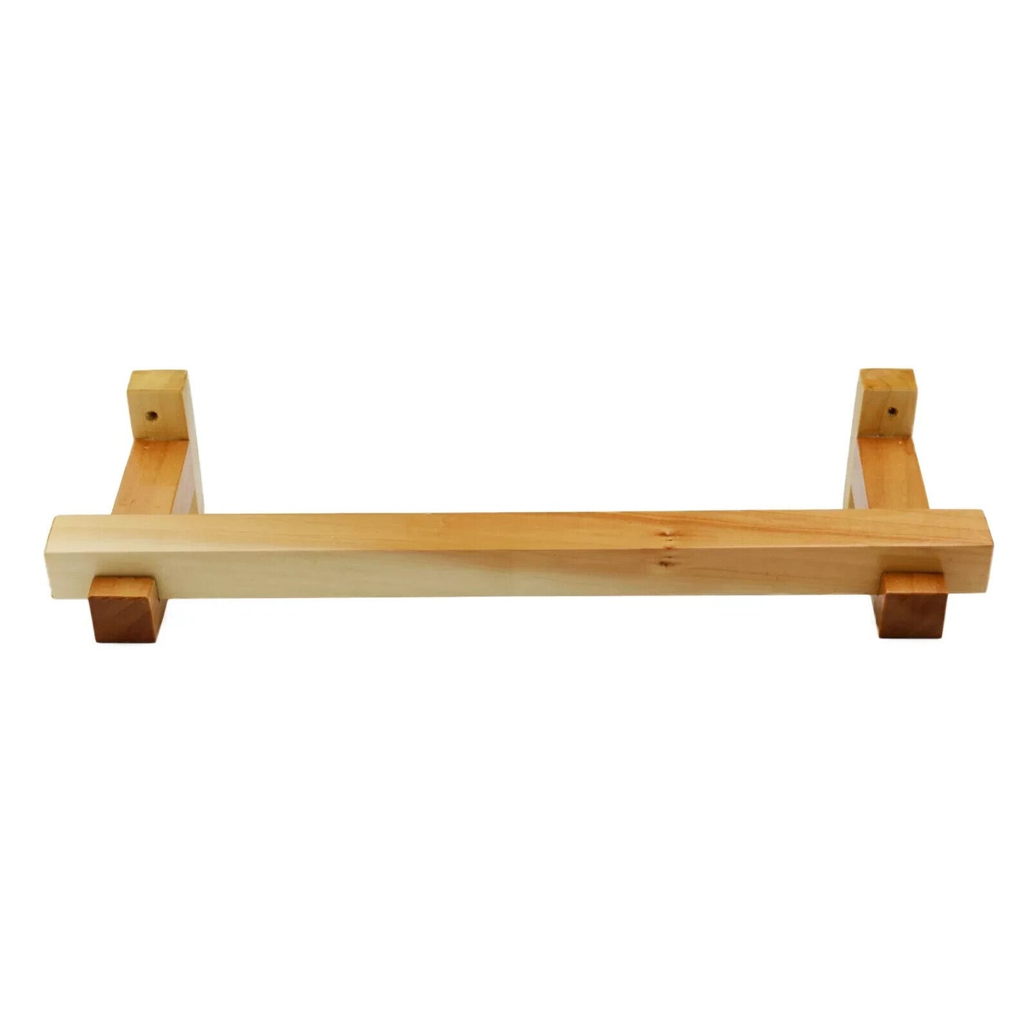 Eco Friendly Towel Rail Holder Hook Bathroom Kitchen Handmade Natural Wood
