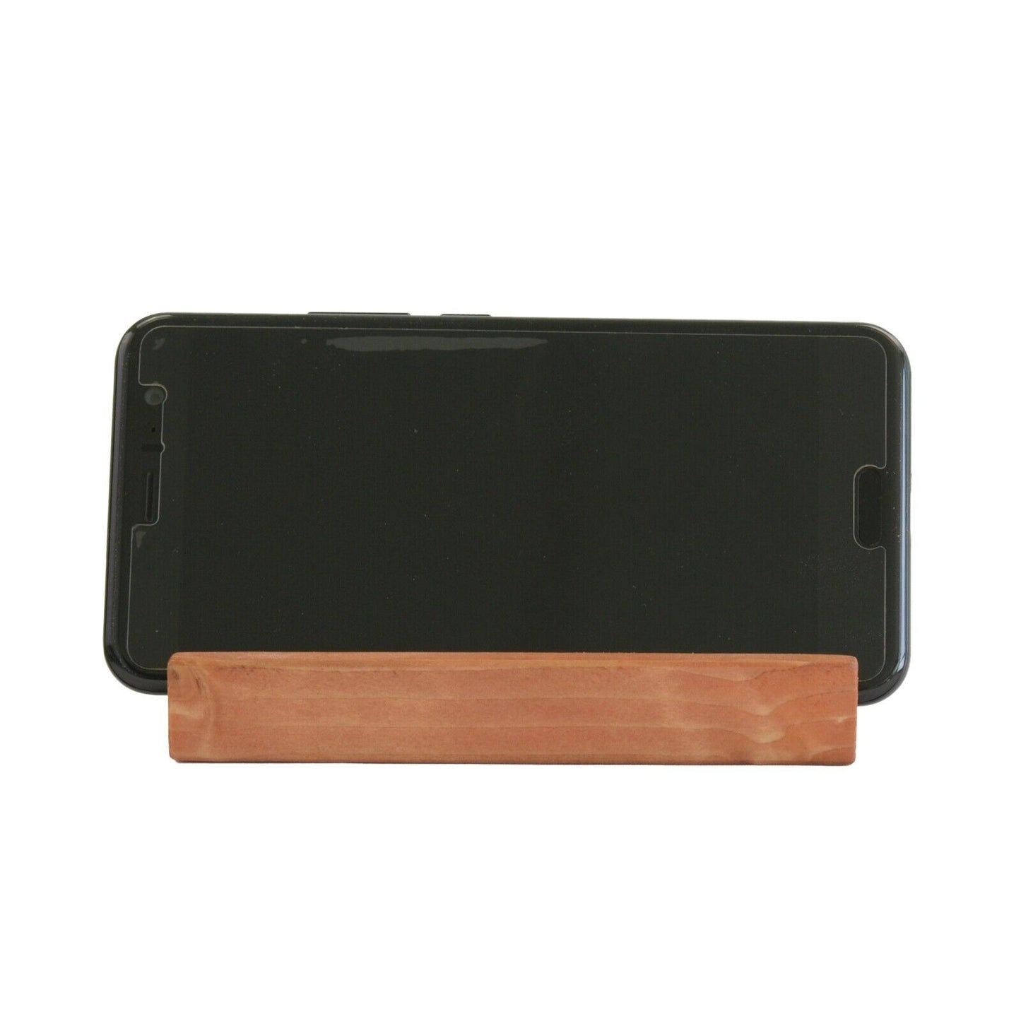 Universal Lazy Desk Stand Mobile Phone Tablet Holder Portable Natural Wooden