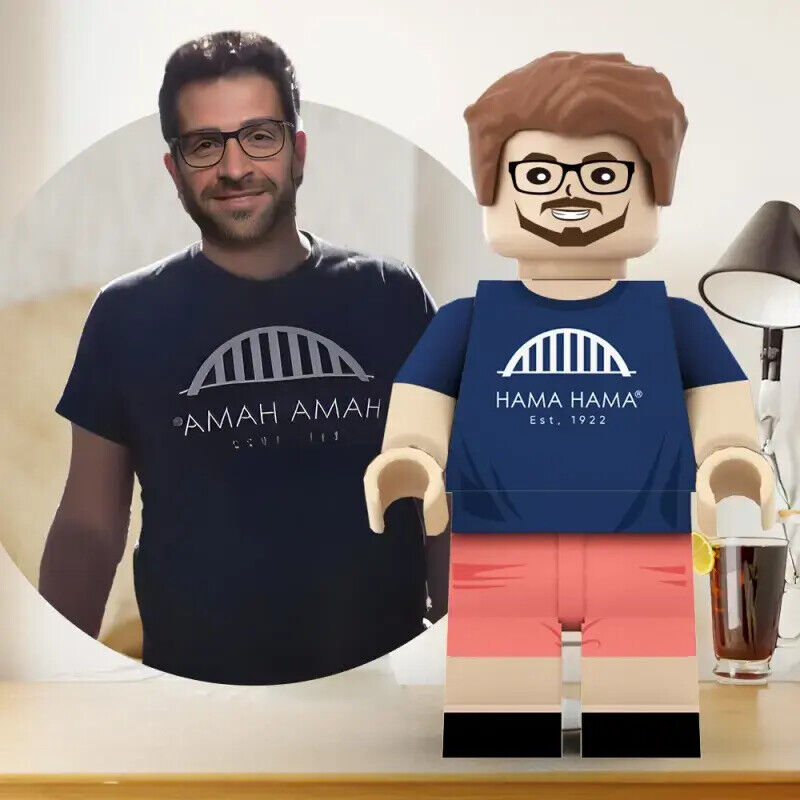 Personalized 3D Print Custom Giant Minifigs Photo Giant Minifigs Turn Your Photo