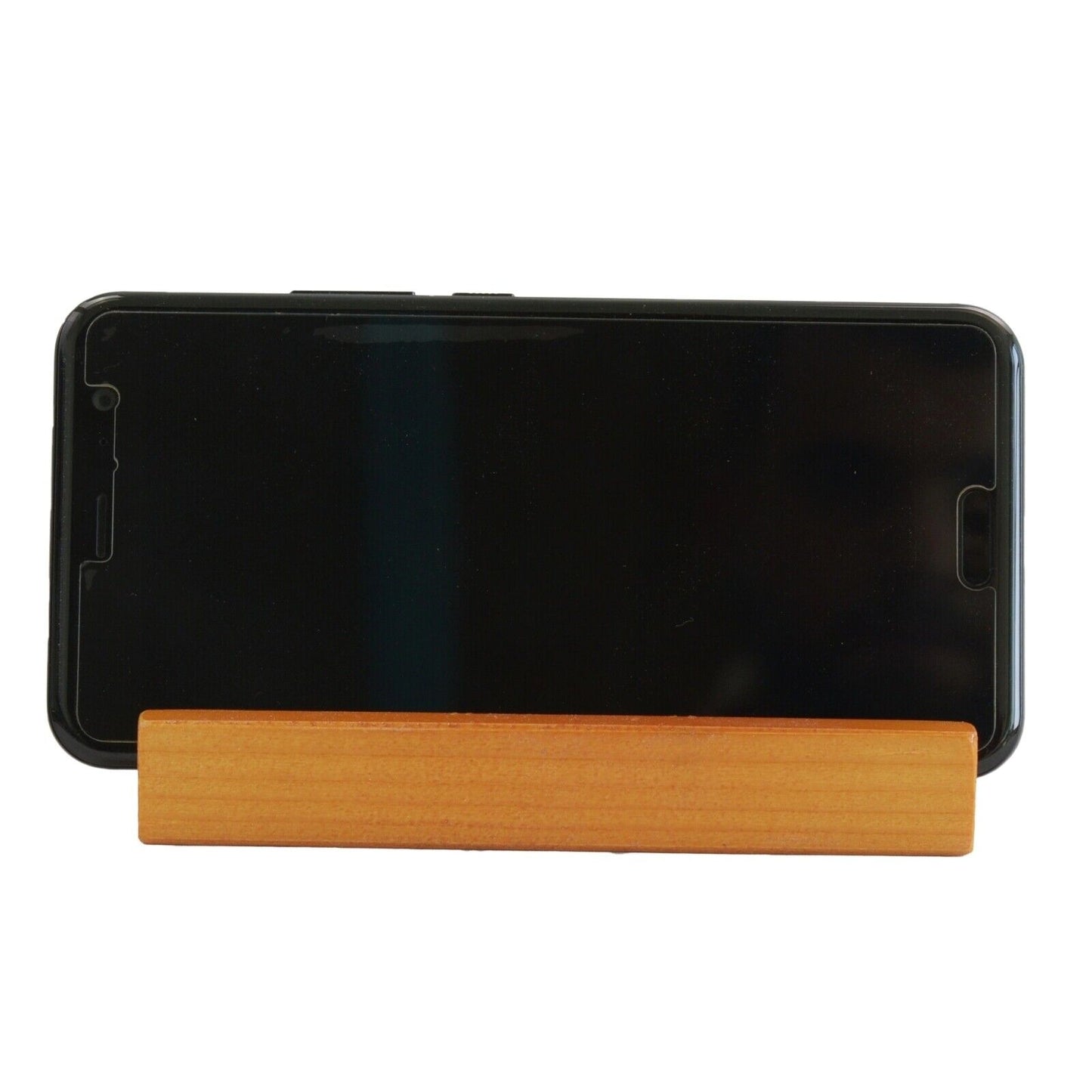 Universal Lazy Desk Stand Mobile Phone Tablet Holder Portable Natural Wooden