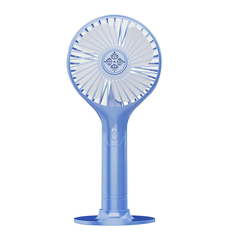 Portable Hand-held Folding Cooling Desk Fan Mini Cooler USB Charging Long Lastin