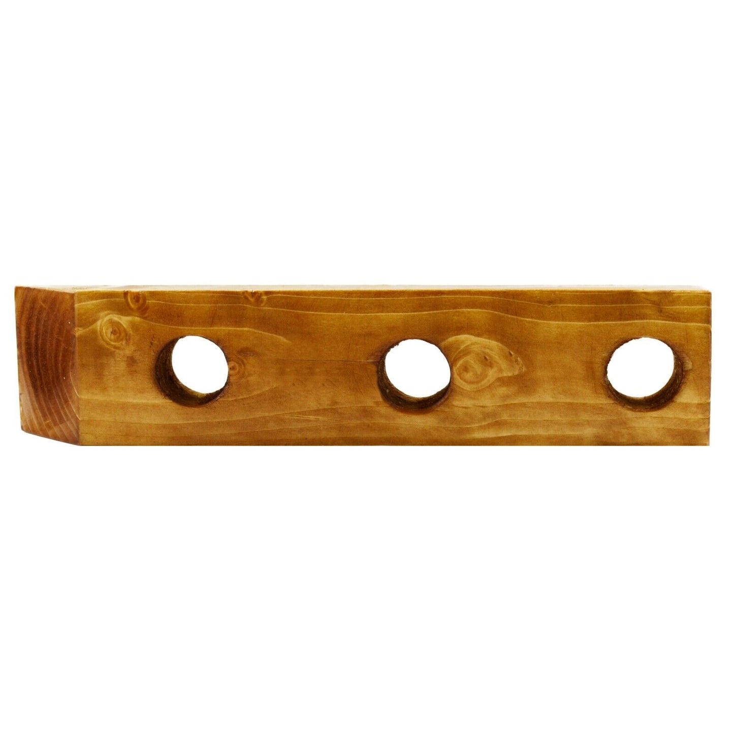 Wooden Wine Rack | Bottle Holder | Free Floating Standing | Natural Wood