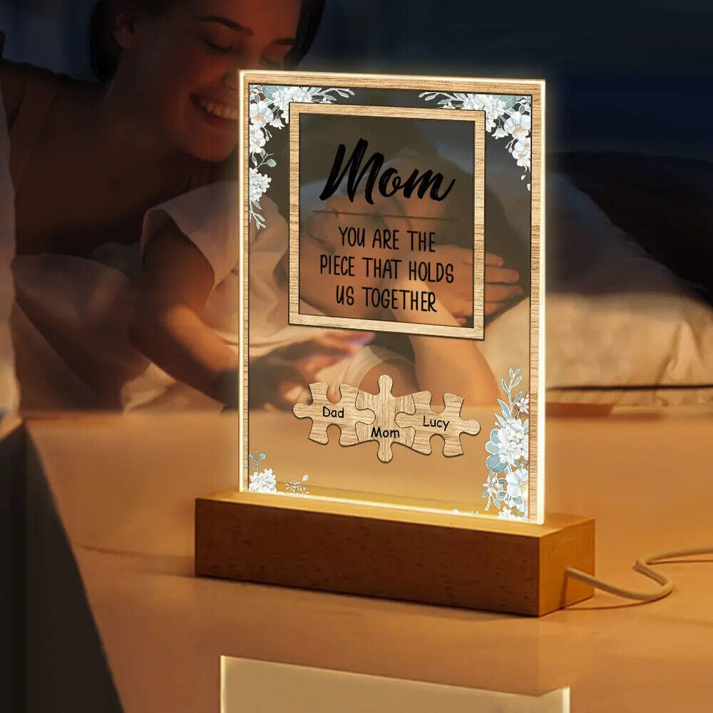 Personalised Puzzle Pieces Name Dad You Are the Piece that Holds Us Together