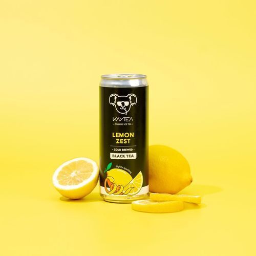 Organic Cold Brew Ice Tea Infusion Tropical Flavours 12 Pack of 330ml Cans